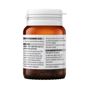 (PRE ORDER) Blackmores Folate 500mcg 90 Tablets shelf life 2yrs